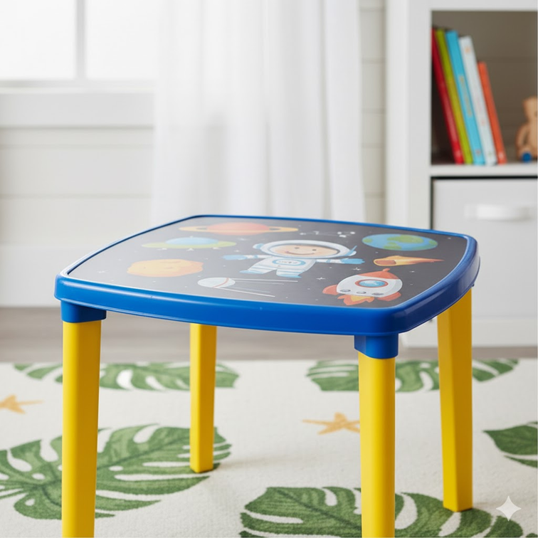 Mesa Infantil Armaty Decorada Astronauta