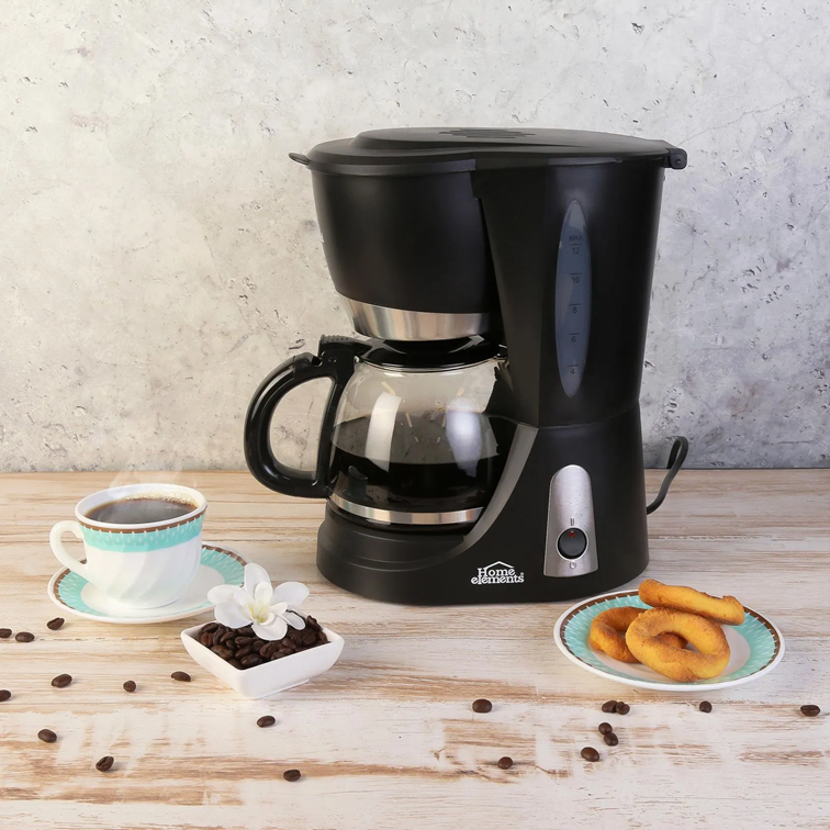 Cafetera Eléctrica Home Elements de 12 Tazas HE-7031A