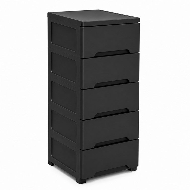 Cajonero Portofino Armaty de 5 Gavetas Color Negro