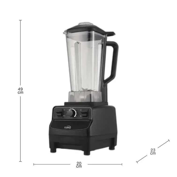 Licuadora Kalley Max Blend Negro de 1500W K-LAP