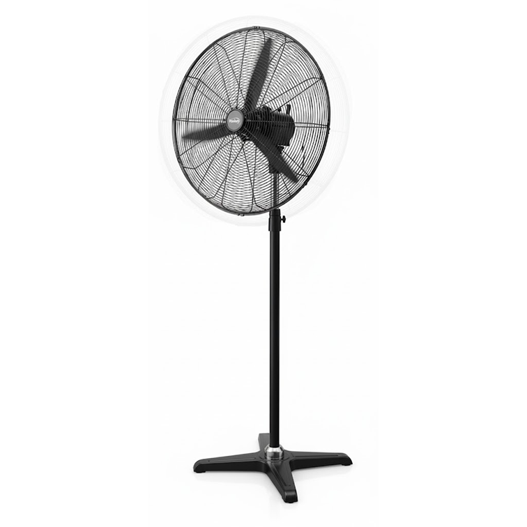 Ventilador Industrial de Pedestal Kalley de 24" Negro K-VAP24P