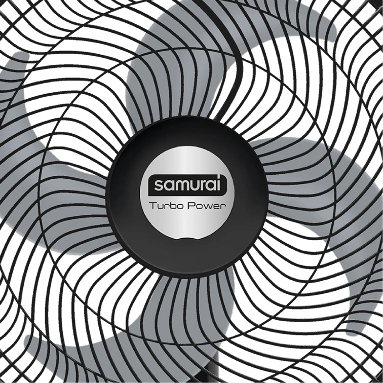 Ventilador Samurai Turbo Power de Pared Negro 5861032310