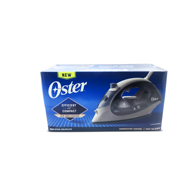 Plancha a Vapor Oster Compacta Color Gris