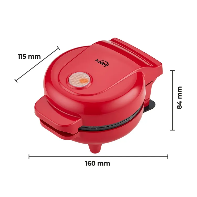 Mini Waflera Kalley Color Rojo K-MWR