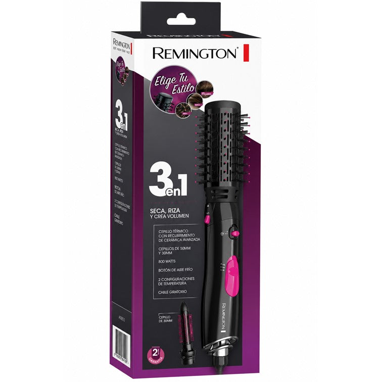 Cepillo de Aire Remington 3 en 1 de 800 Watts AS7051
