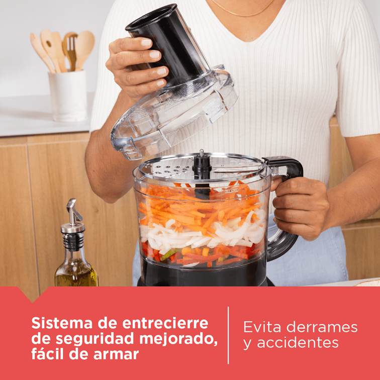 Procesador de Alimentos Black+decker de 8 Tazas FP4342-0BDLA