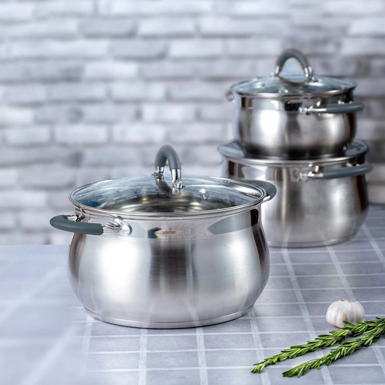 Olla en Acero Inoxidable de 18 Cm Home Elements HESOA-18