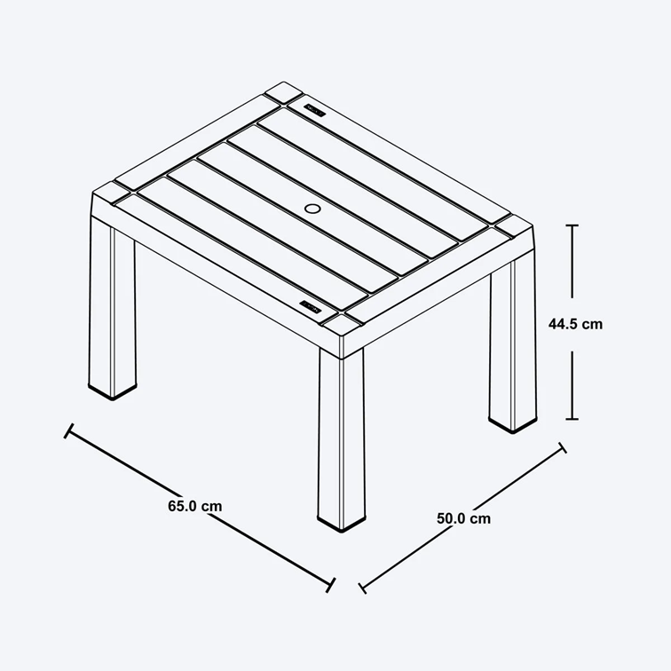 Mesa de Centro Rectangular Barú Rimax