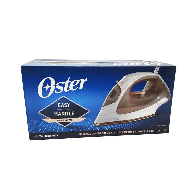 Plancha de Ropa Oster a Vapor Rosa Antiadherente GCSTBS3801