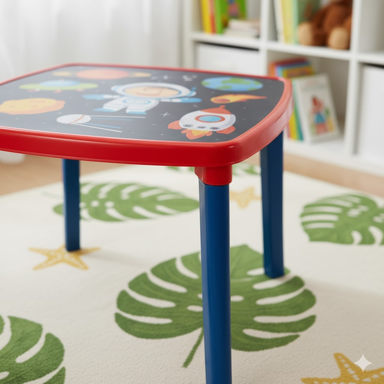Mesa Infantil Armaty Decorada Astronauta