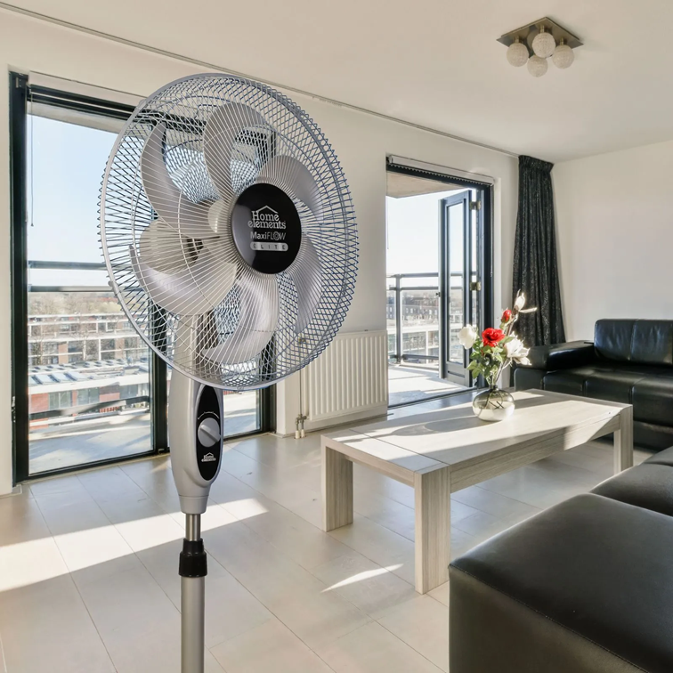 Ventilador Home Elements MaxiFlow de Pedestal de 18 Pulgadas
