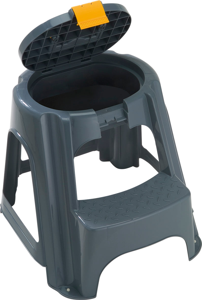 Escalera 2 pasos con Tapa Organizadora