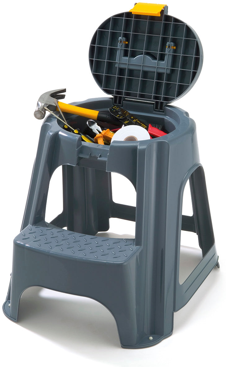 Escalesilla Rimax de 2 pasos con Tapa Organizadora