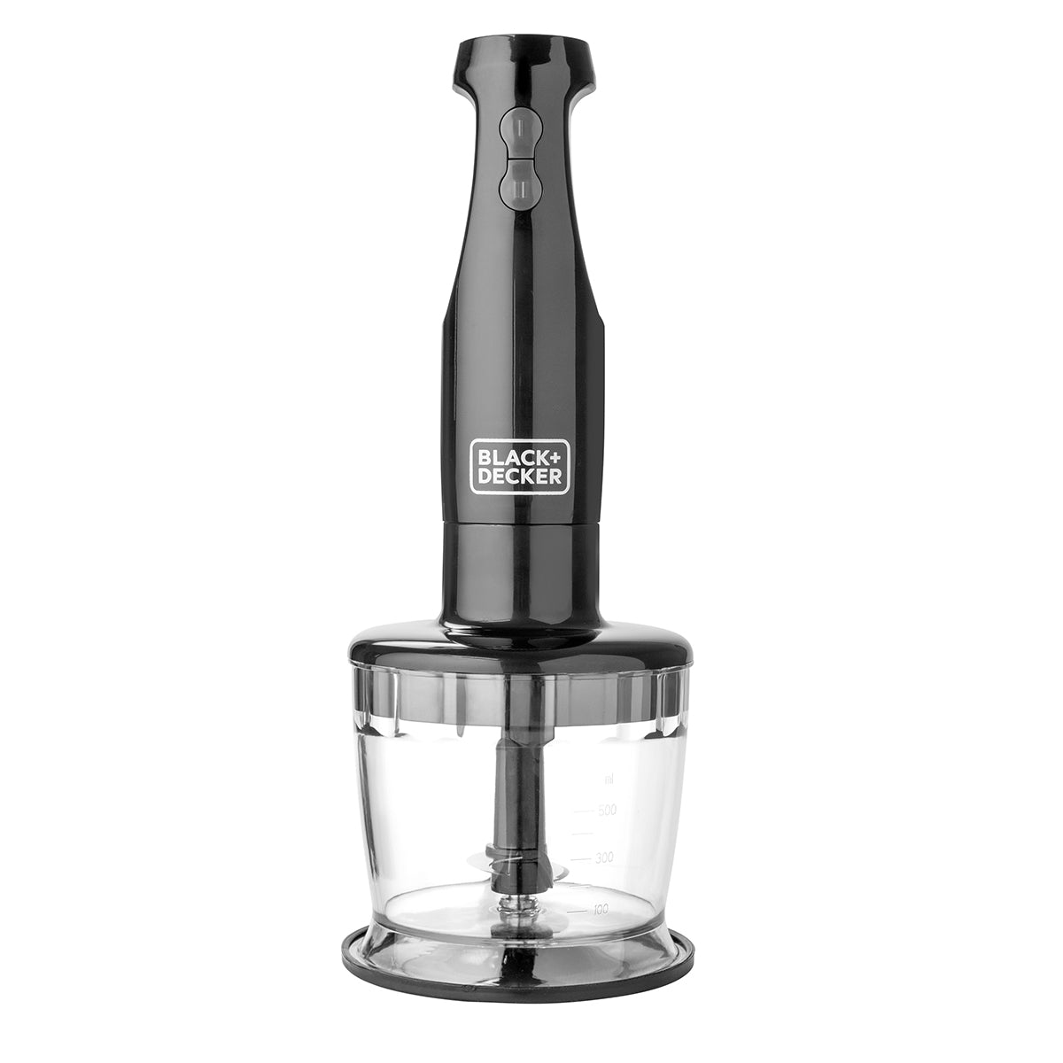 Batidora Inmersión Black+Decker 3 en 1 Mezcla, Bate y Tritura HB2800B