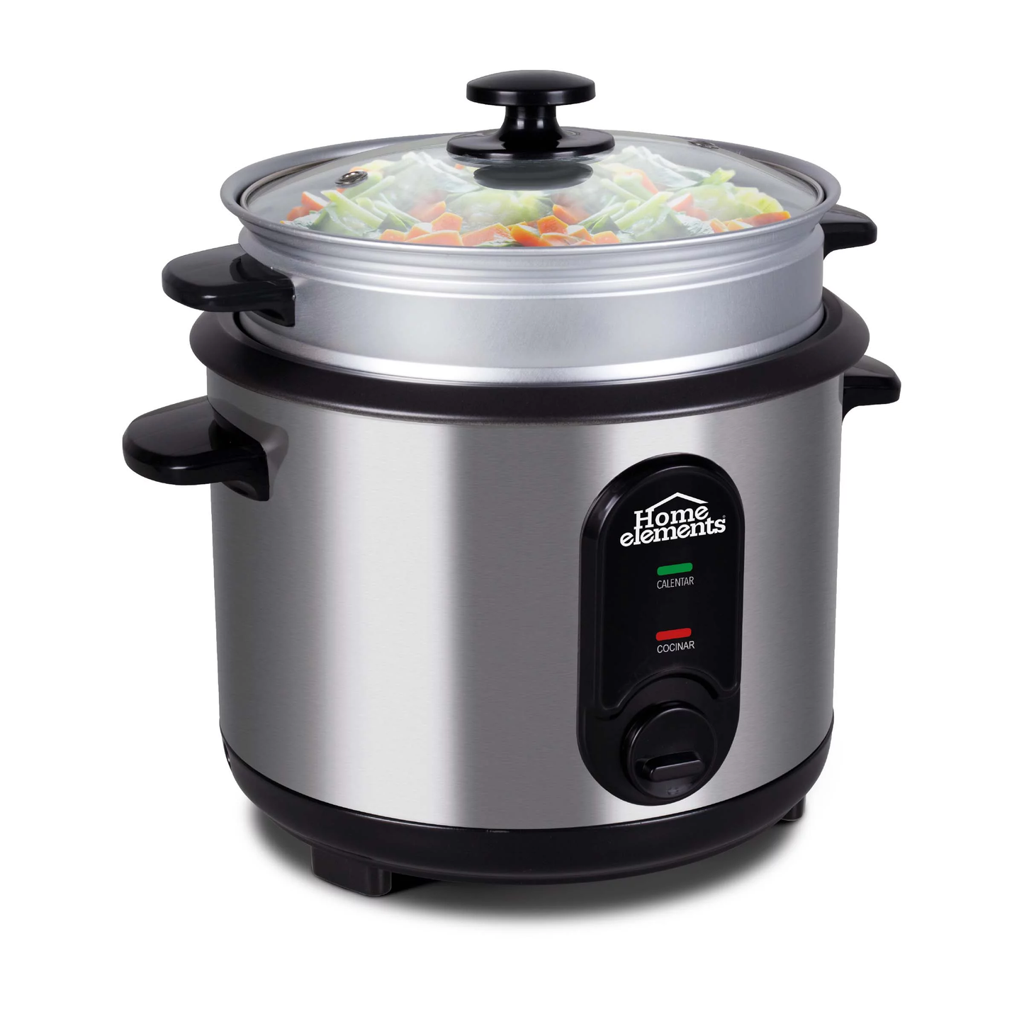 Olla Arrocera Home Elements en Acero Inoxidable de 1.8 L HEAR-18SS