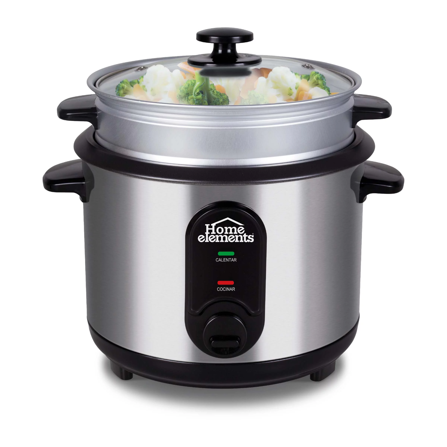 Olla Arrocera Home Elements en Acero Inoxidable de 1.8 L HEAR-18SS