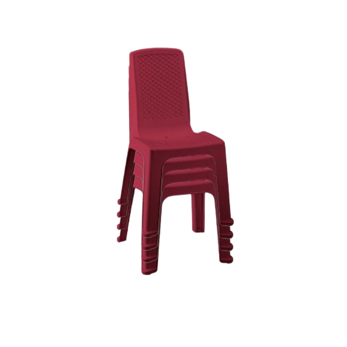 Juego de 4 Sillas Eterna sin Brazos Rimax