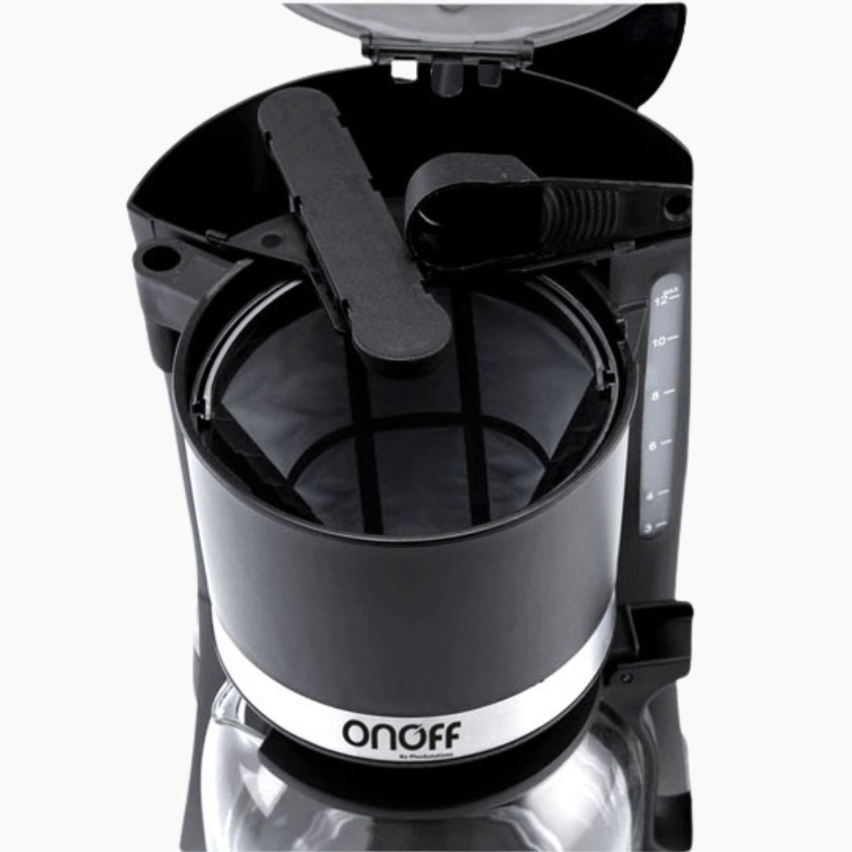 Cafetera de 12 tazas OnOff