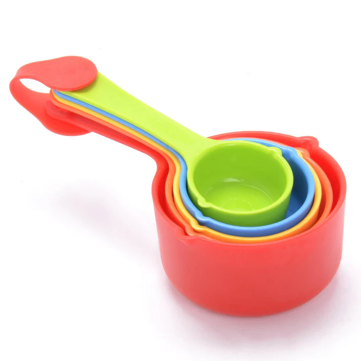Set de 5 Cucharas Plásticas Medidoras HX-10345