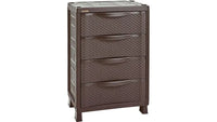 Cajonero Rimax Rattan Wengue