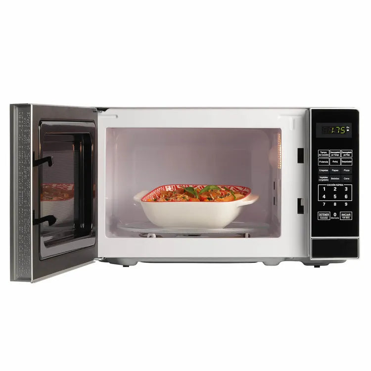 Horno Microondas Negro/Plateado de 20 litros Kalley