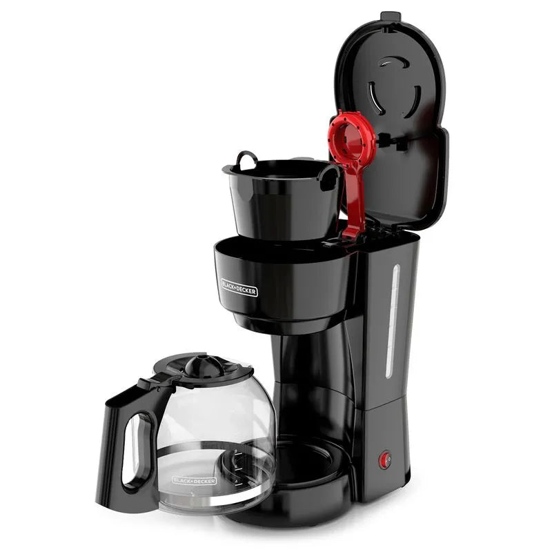 Cafetera Eléctrica Black + Decker de 12 Tazas CM0916B