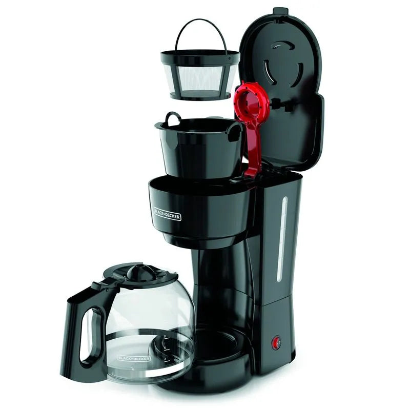 Cafetera Eléctrica Black + Decker de 12 Tazas CM0916B