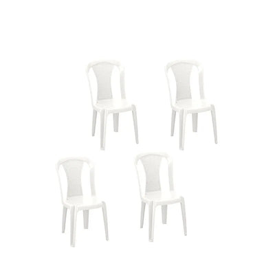 Juego de Silla Samba Linea Ambiental x4 Sin Brazos Rimax