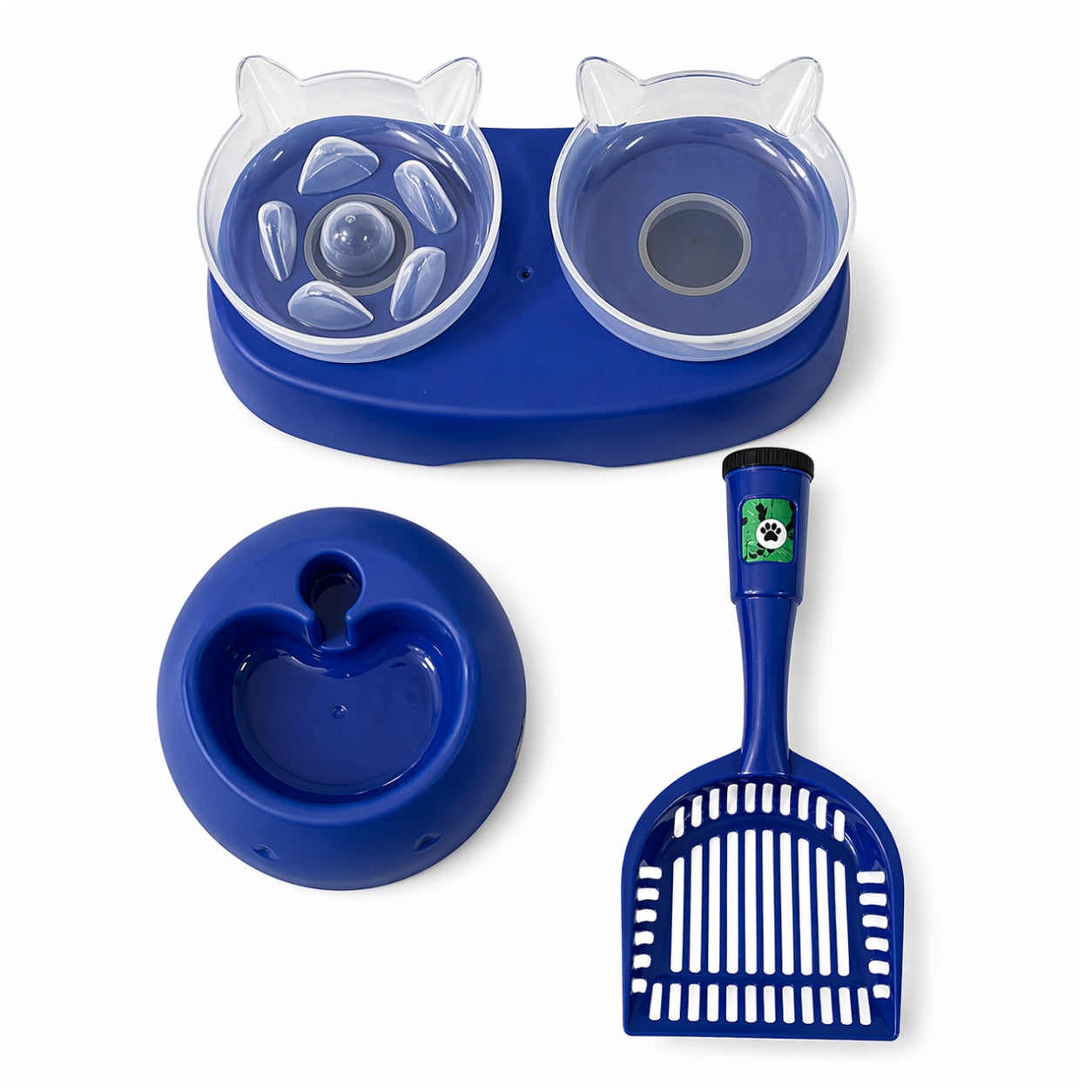 Combo Arenero para Gatos Armaty Color Azul Rey 10307355140