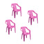 Juego Silla Estrella Infantil x4  Rimax