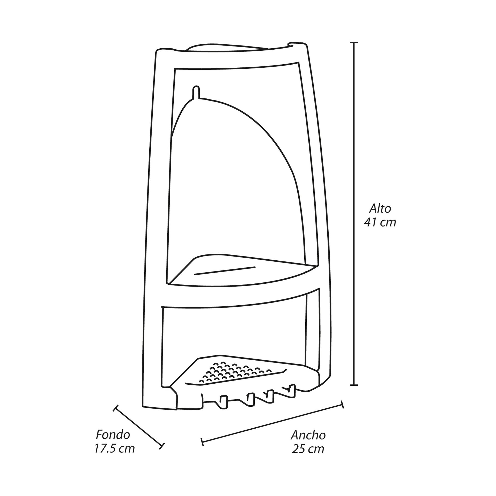 Esquinero para Baño Rimax