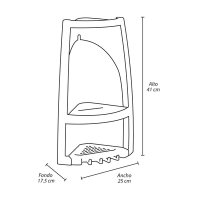 Esquinero para Baño Rimax