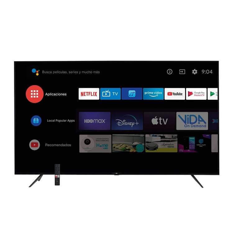 Televisor de 70 Pulgadas 177 cm 4K-UHD LED Smart TV Android Kalley