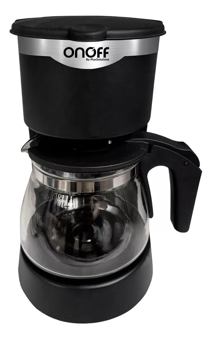 Cafetera de 6 tazas OnOff Negra RP1603