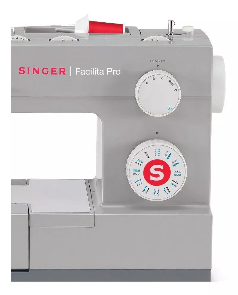 Maquina de Coser Domestica Gris Singer