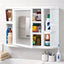 Gabinete Multiusos para Baño con Espejo Rimax