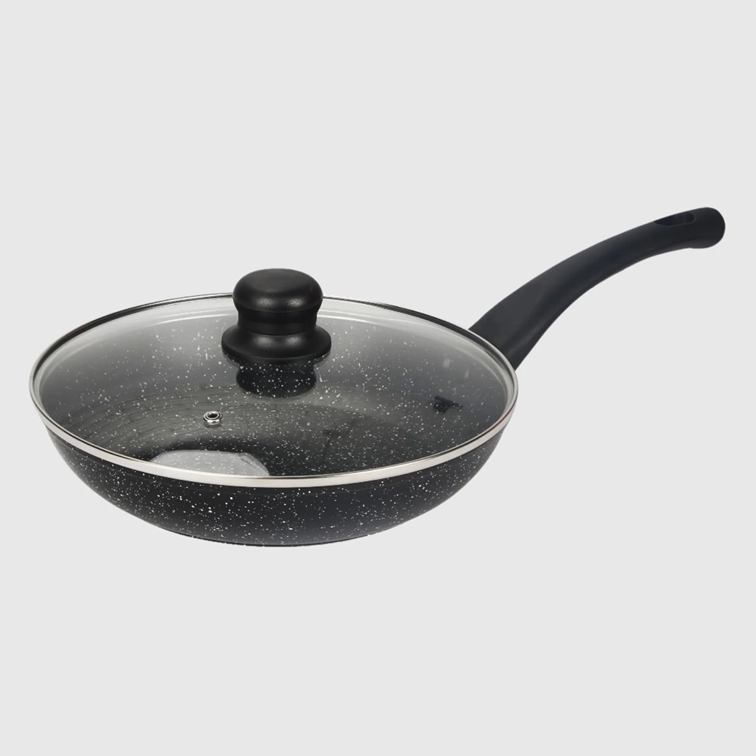 Sarten Novum Utiile con Tapa de Vidrio de 24 Cm
