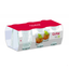 Set X6 Unidades de Vasos Da Vinci Rocks Cristar 0726CL6