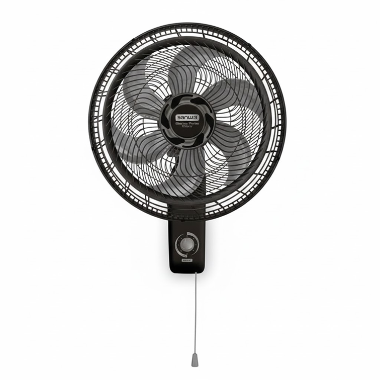 Ventilador Samurai Silence Force Maxx de Pared Negro 5861036468