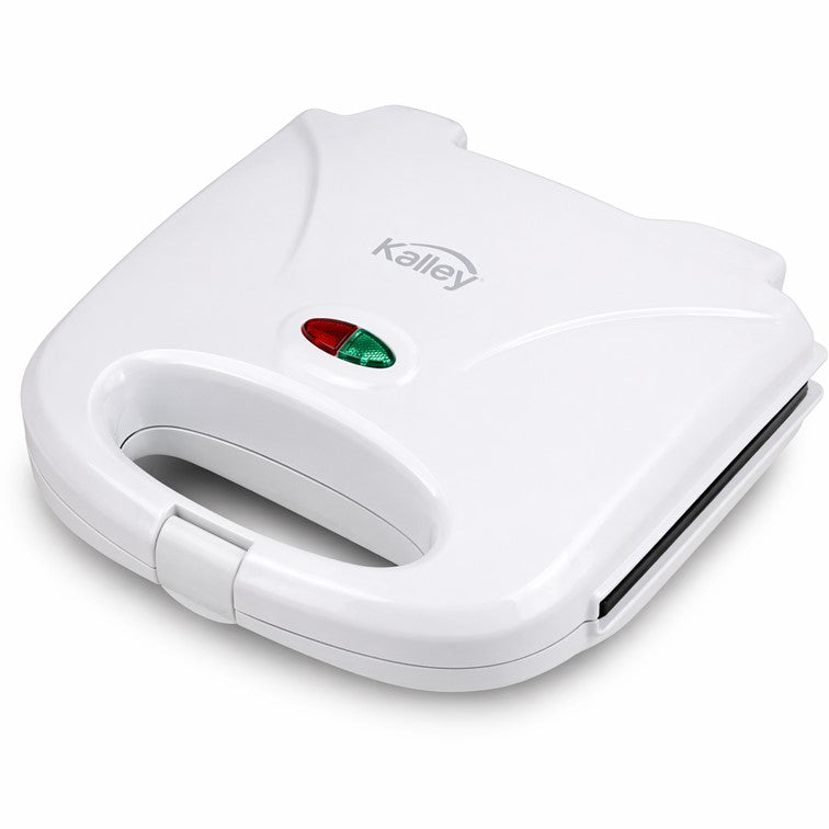Sanduchera Kalley de 2 Puestos Blanca K-SM102