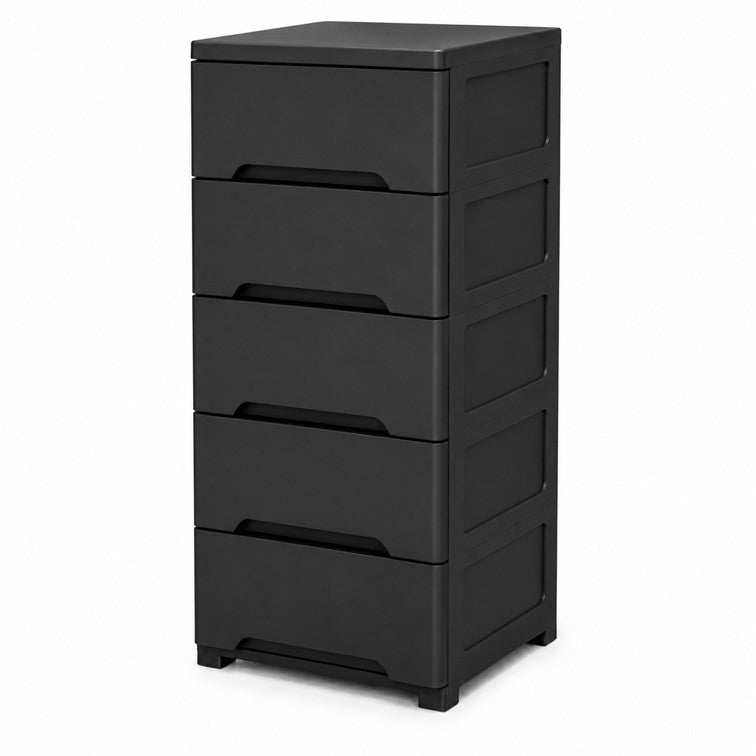 Cajonero Portofino Armaty de 5 Gavetas Color Negro