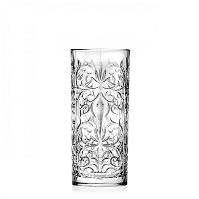 Set X6 Piezas Vasos Altos Línea Tattoo de Cristalería Italiana 26941020106