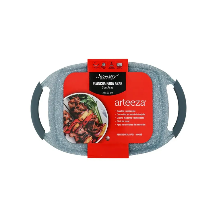 Plancha Arteeza Novum para Asar con Asas 36x23 Cm BF210909E