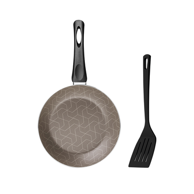 Sartén Paris Tramontina de 24 Cm con Espátula de Nylon 28500/724
