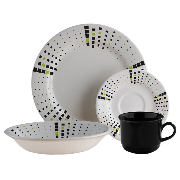 Vajilla Corona Malaya 4 Puestos 16 Piezas VL1184040116