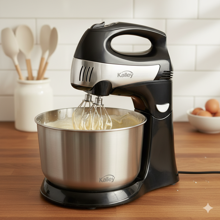 Batidora de Pedestal Kalley Negro K-MBME300