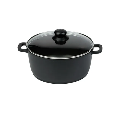 Caldero Dkasa Antiadherente 20 x 8.5 Cm Negro FK9320