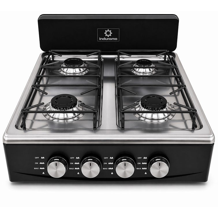 Estufa de Sobremesa Indurama de 4 Puestos en Acero Inoxidable EMI-410AR