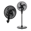 Ventilador Samurai Air Protec Maxx 2 en 1 de 16 Pulgadas Negro