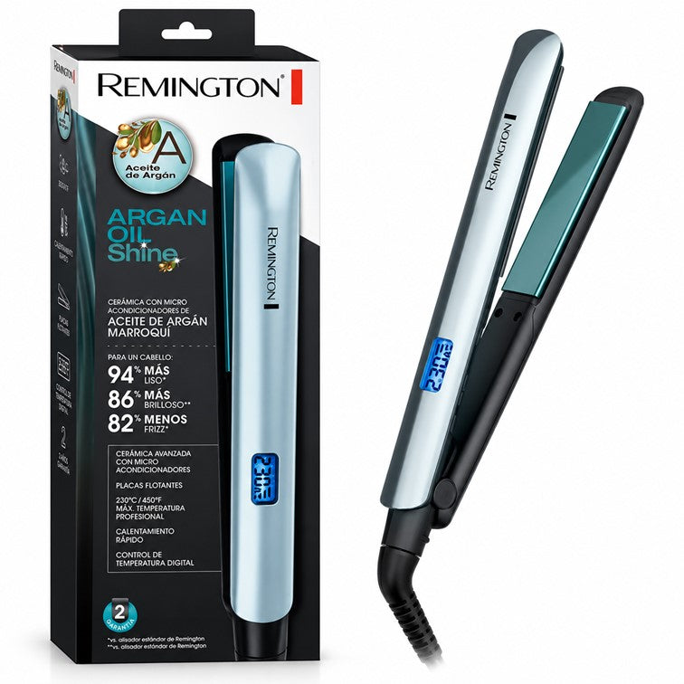 Plancha para Cabello Remington Aceite de Argán Marroquí S8500A